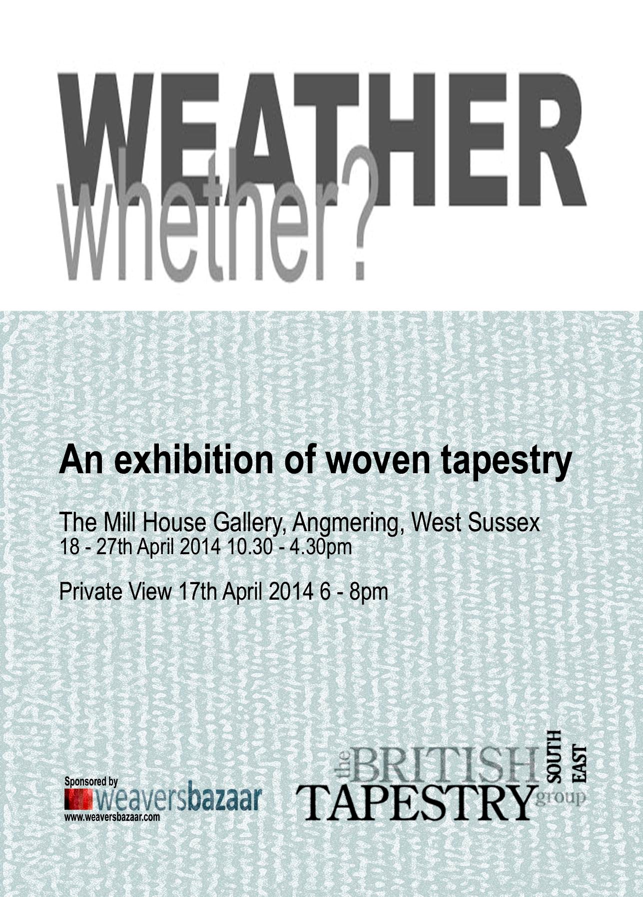 Weather whether? exhibition in Angmering