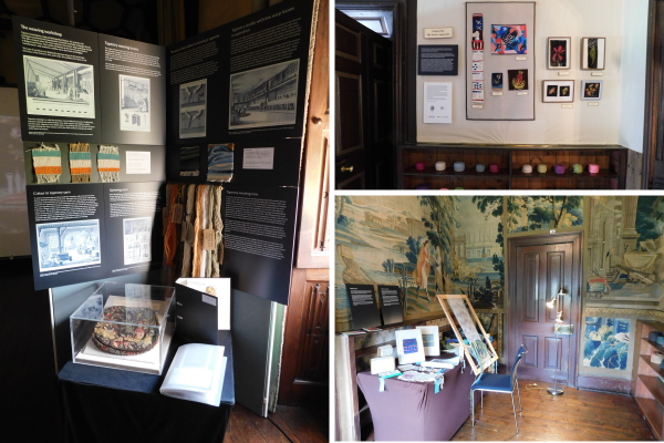 BTG Demonstrating Tapestry Weaving at the Vyne in Hampshire - till end August
